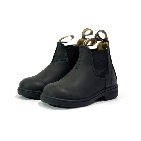 بسطار جولف Oil Nubuck Black للاطفال